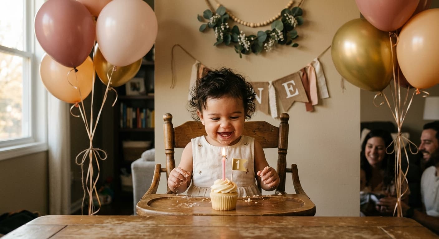 Month 12: First Birthday, Whole Milk, and the Toddler Transition
