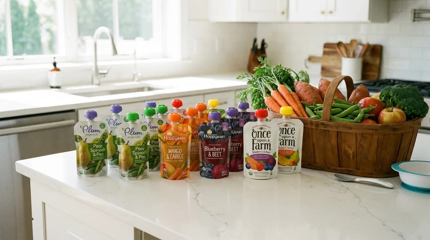 Best Baby Food Pouches: Convenient, Healthy, and Stage-by-Stage