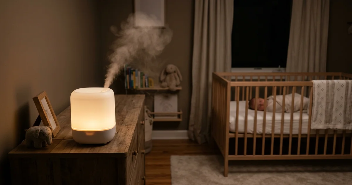 Best Baby Humidifiers for the Nursery: Quieter Nights and Easier Breathing