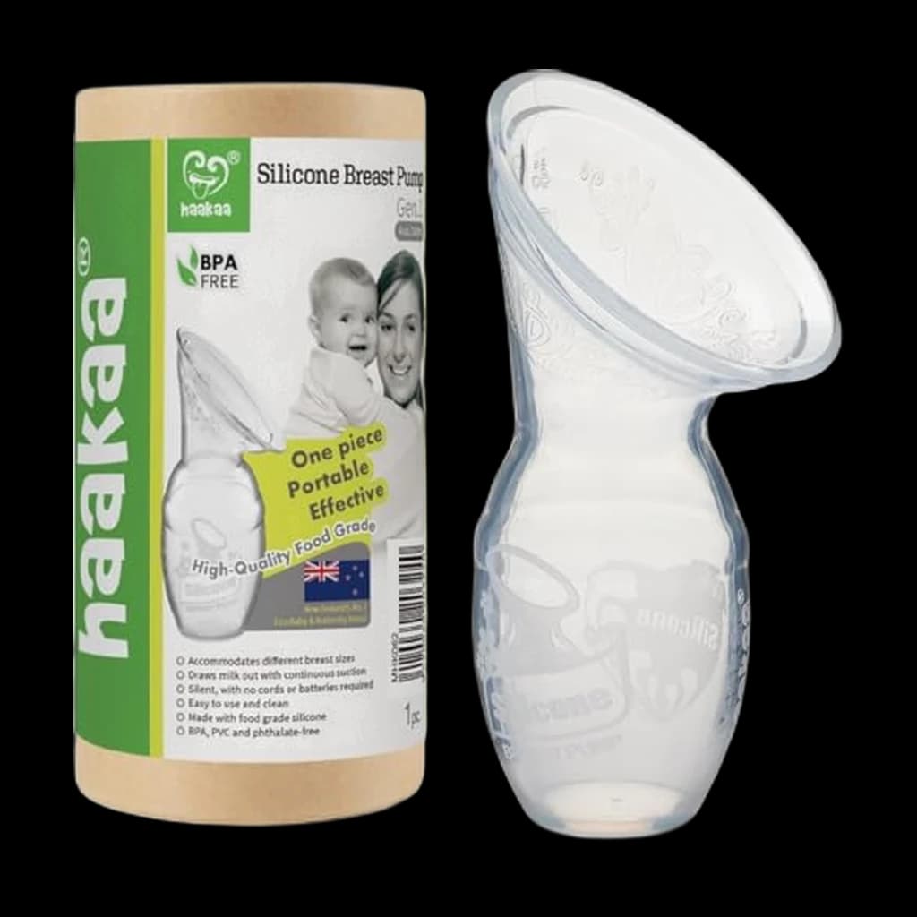 Haakaa Silicone Manual Breast Pump 4oz