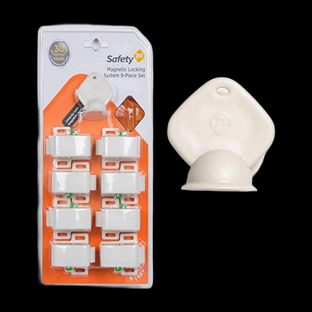 Safety 1st Magnetic Cabinet Locks (8 Locks + 2 Keys)