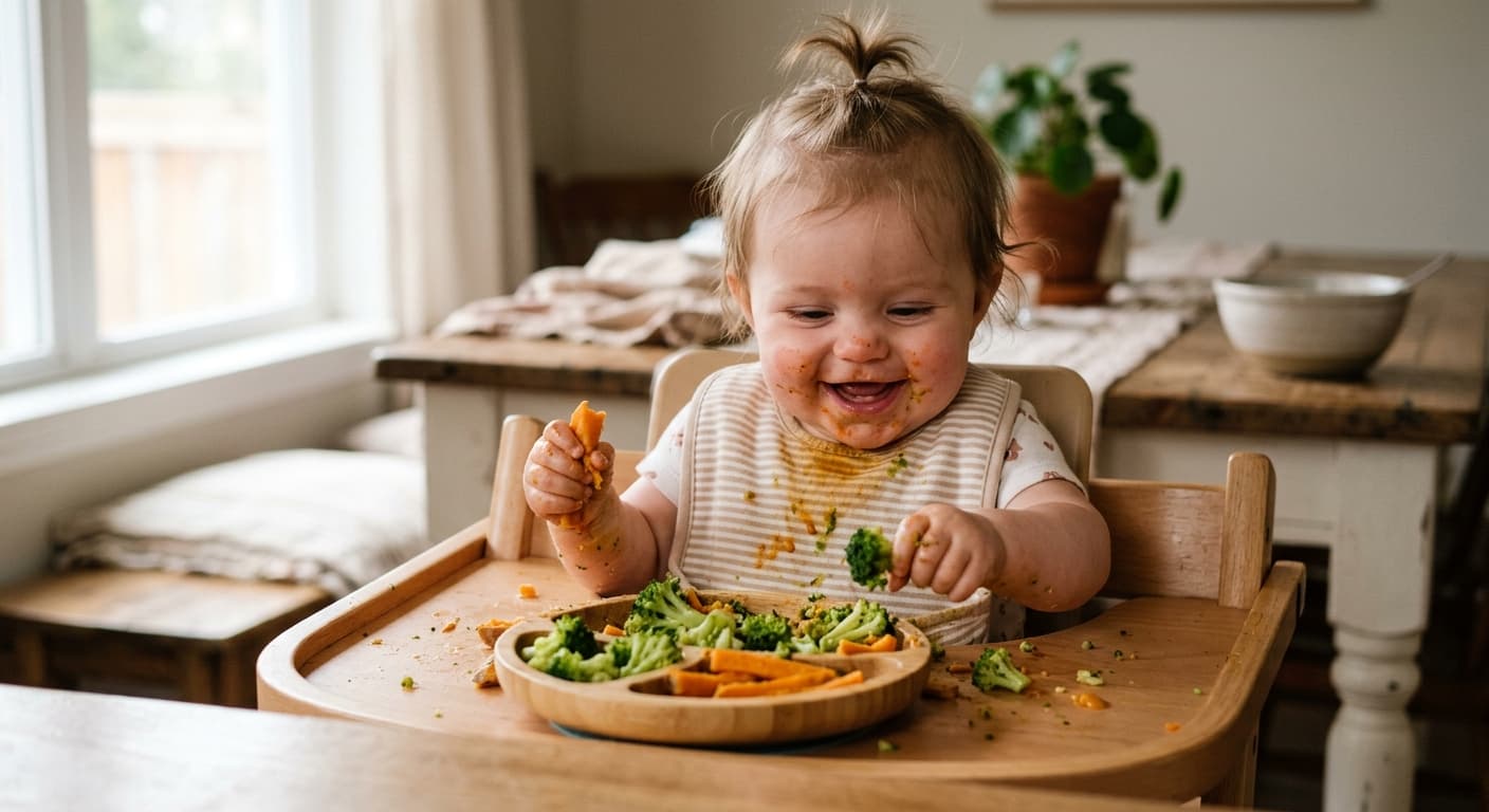 Baby-Led Weaning First Foods: What to Serve at 6, 7, 8, and 9 Months