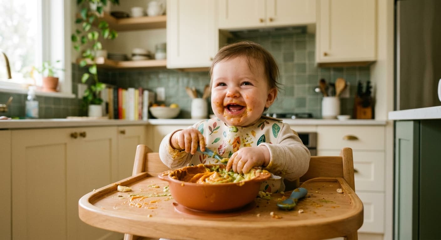Month 6: Starting Solids, High Chairs, and First Foods