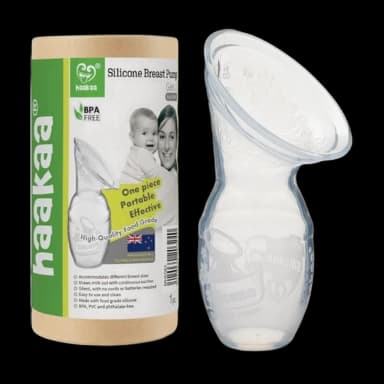 Haakaa Silicone Manual Breast Pump 4oz
